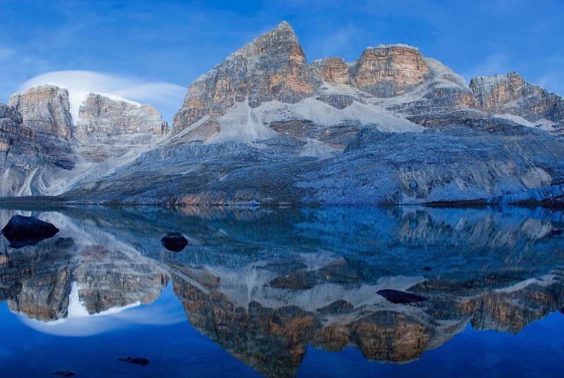 Laguna la Plaza, Sierra Nevada del Cocuy, Boyaca, ...