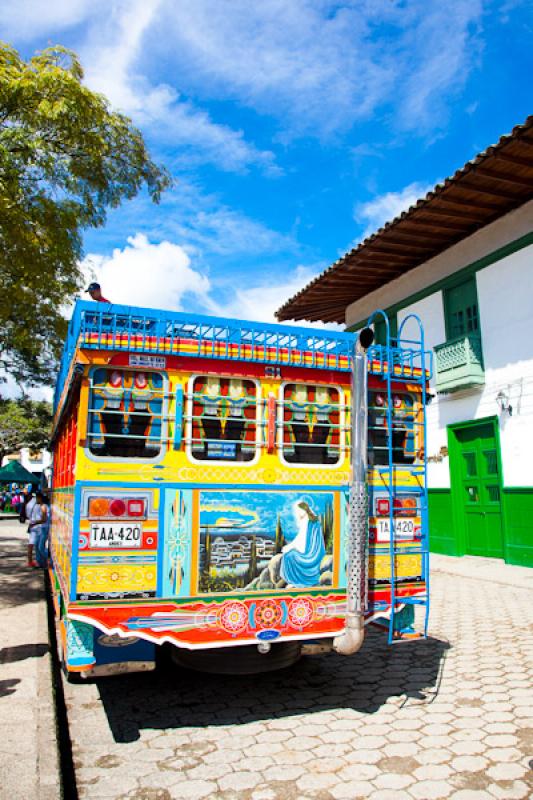 Camion de Escalera, Jardin, Suroeste Antioqueño, ...