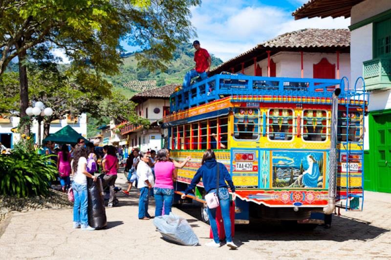 Camion de Escalera, Jardin, Suroeste Antioqueño, ...