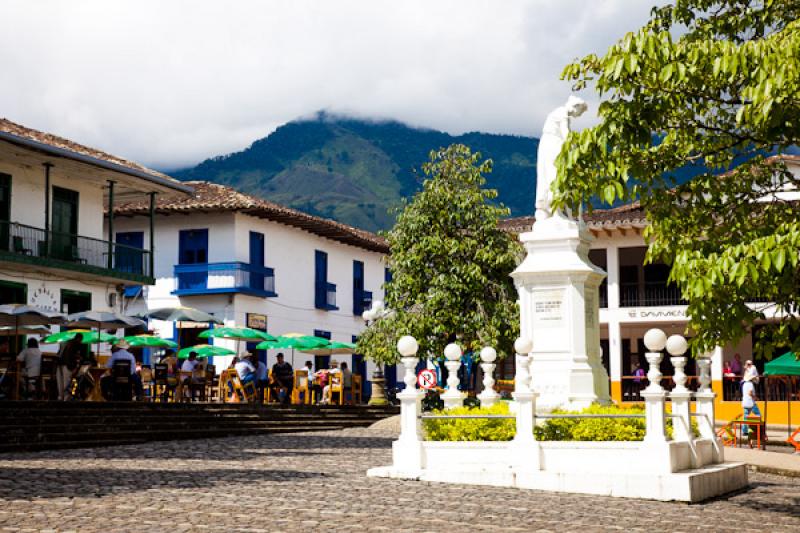 Parque Principal, Jardin, Suroeste Antioqueño, An...