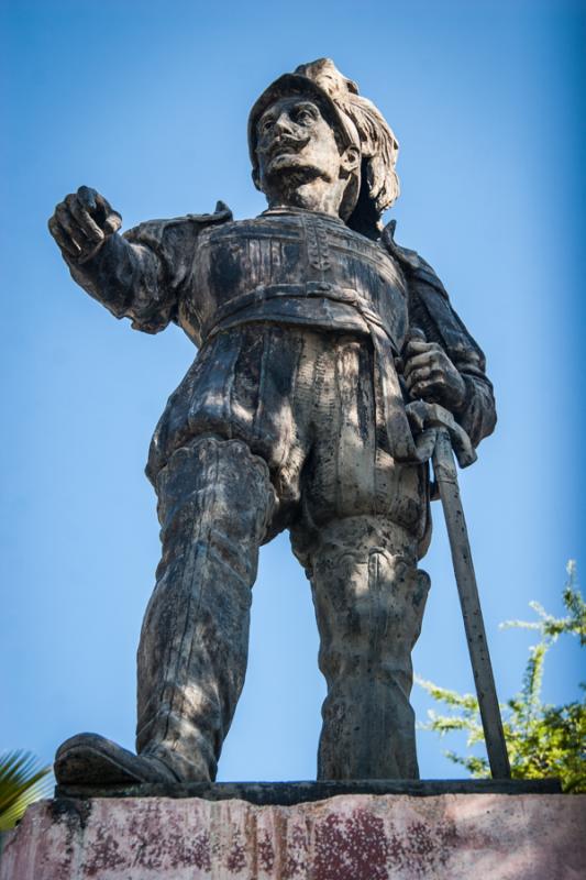 Estatua, Santa Fe de Antioquia, Antioquia, Colombi...