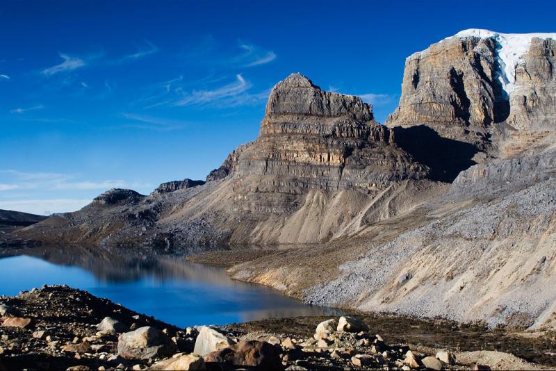 Laguna Hoja Larga, Sierra Nevada del Cocuy, Boyaca...