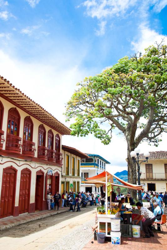 Parque Principal, Jerico, Suroeste Antioqueño, An...