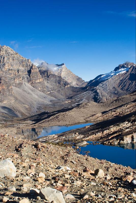 Laguna Hoja Larga, Sierra Nevada del Cocuy, Boyaca...