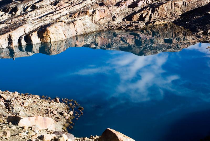 Laguna Hoja Larga, Sierra Nevada del Cocuy, Boyaca...