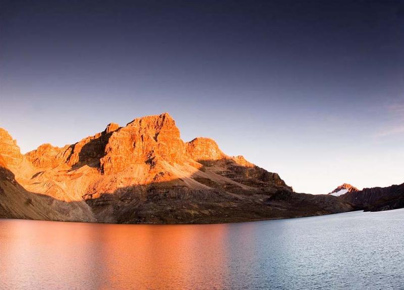 Laguna la Plaza, Sierra Nevada del Cocuy, Boyaca, ...