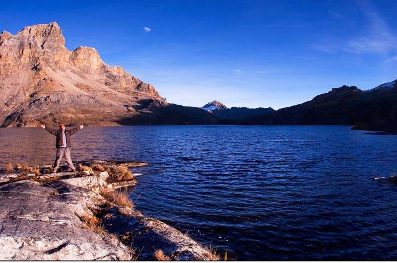 Laguna la Plaza, Sierra Nevada del Cocuy, Boyaca, ...