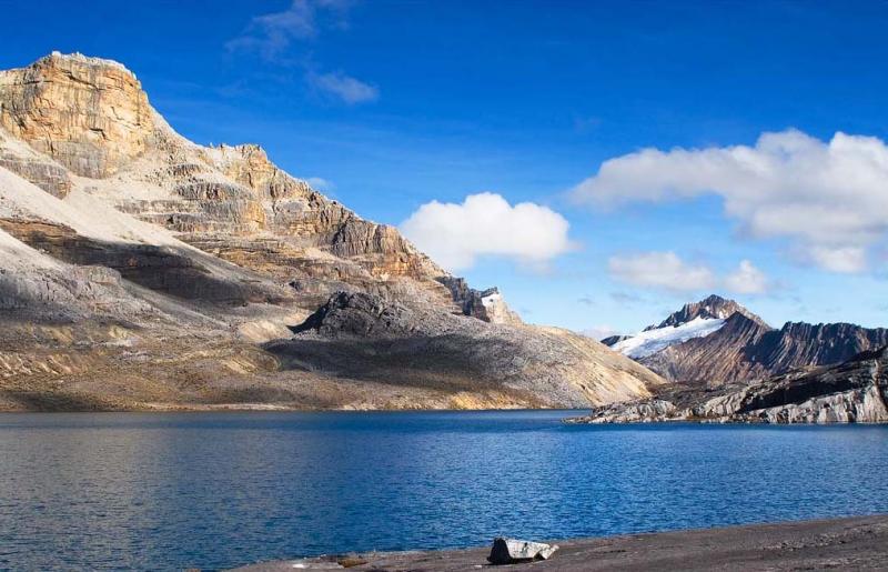 Laguna la Plaza, Sierra Nevada del Cocuy, Boyaca, ...