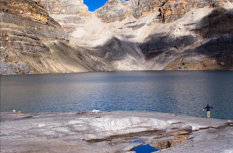 Laguna la Plaza, Sierra Nevada del Cocuy, Boyaca, ...