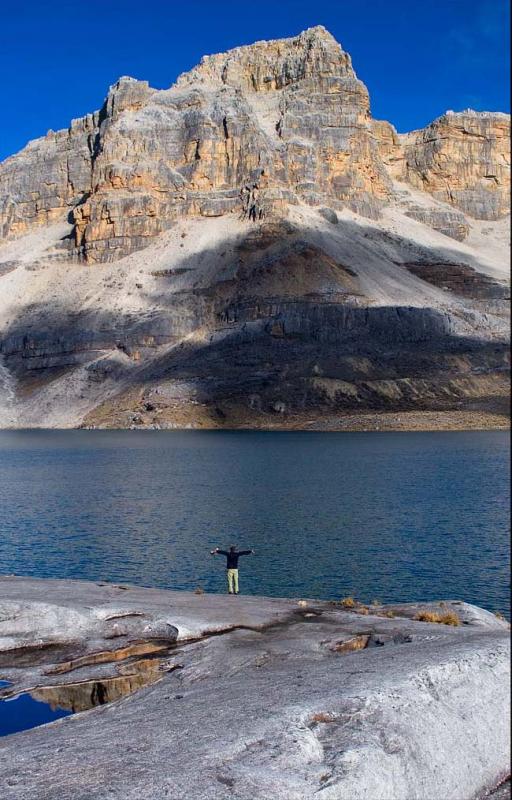 Laguna la Plaza, Sierra Nevada del Cocuy, Boyaca, ...