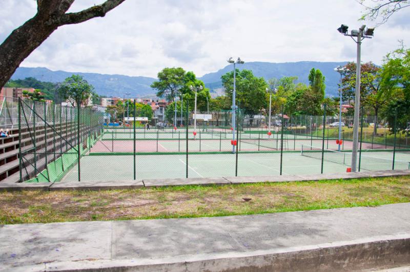 Cancha de Tenis, Unidad Deportiva Andres Escobar, ...