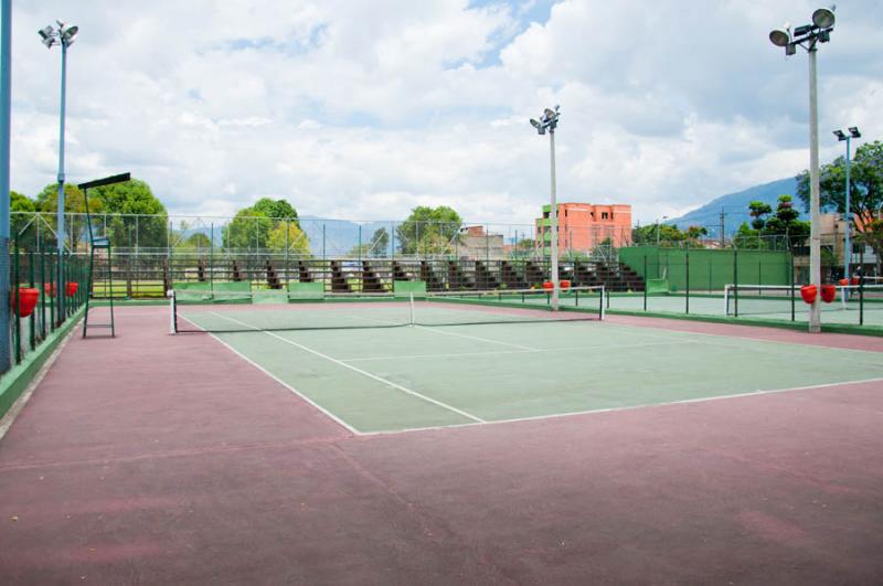 Cancha de Tenis, Unidad Deportiva Andres Escobar, ...