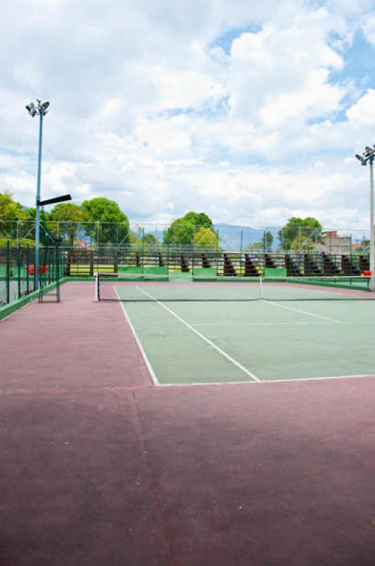 Cancha de Tenis, Unidad Deportiva Andres Escobar, ...