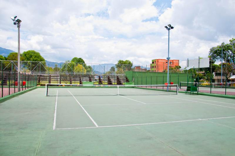 Cancha de Tenis, Unidad Deportiva Andres Escobar, ...