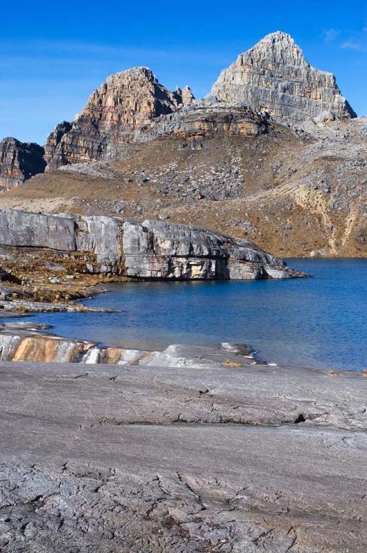 Laguna la Plaza, Sierra Nevada del Cocuy, Boyaca, ...