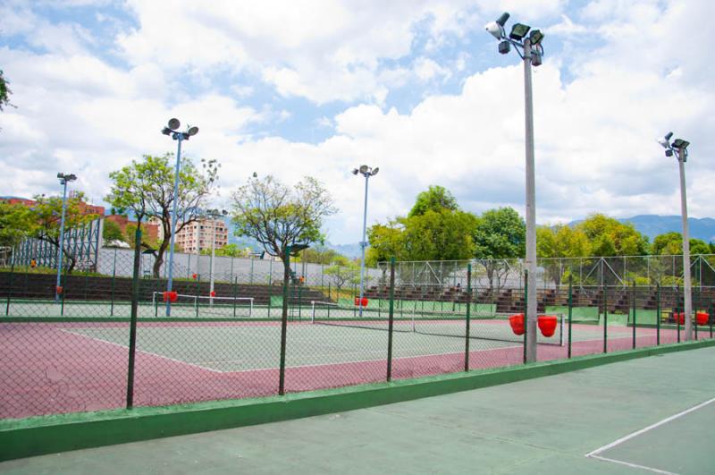 Cancha de Tenis, Unidad Deportiva Andres Escobar, ...