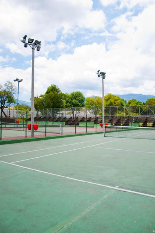 Cancha de Tenis, Unidad Deportiva Andres Escobar, ...