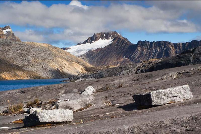 Laguna la Plaza, Sierra Nevada del Cocuy, Boyaca, ...