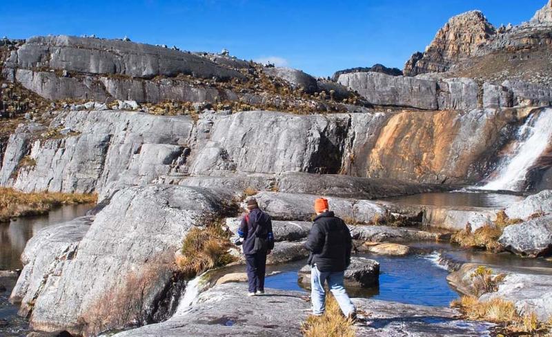 Laguna la Plaza, Sierra Nevada del Cocuy, Boyaca, ...