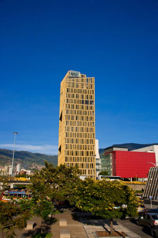 Plaza de La Libertad, Medellin, Antioquia, Colombi...