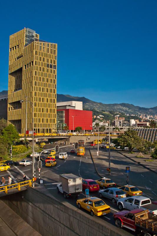 Plaza de La Libertad, Medellin, Antioquia, Colombi...