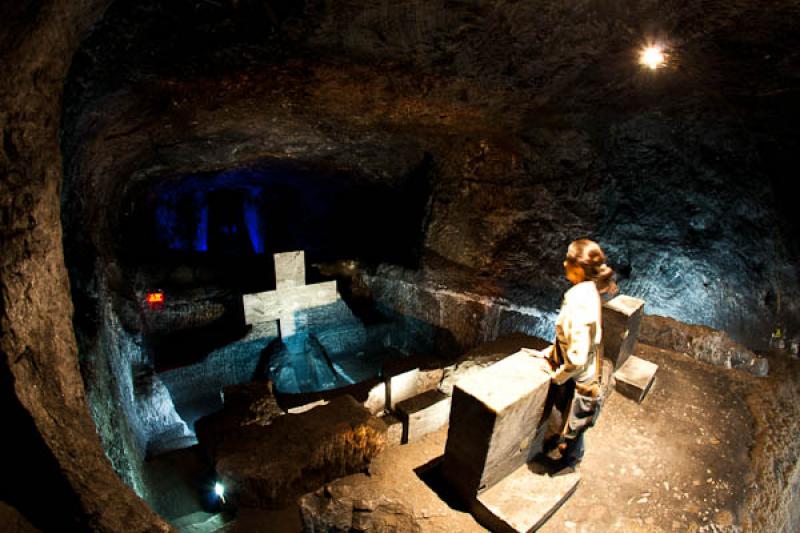 El Viacrucis, Catedral de Sal, Zipaquira, Provinci...