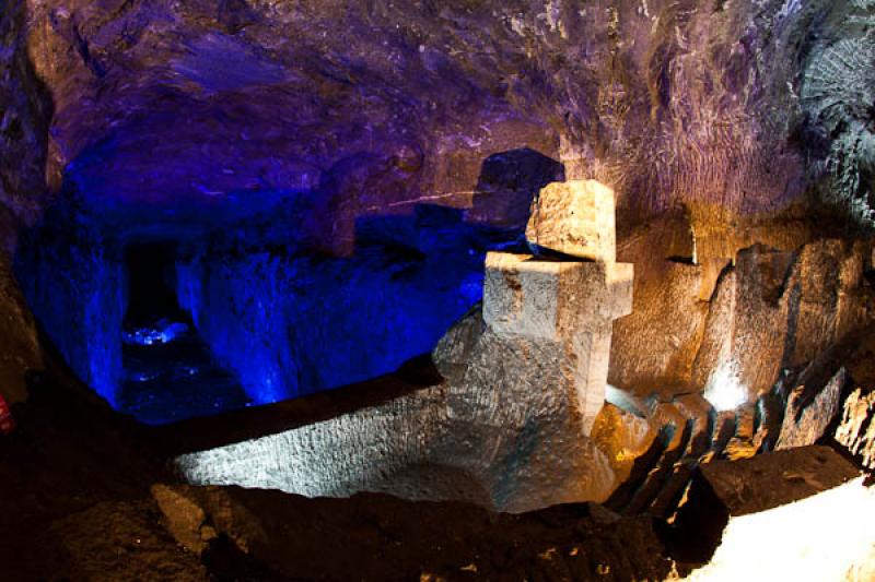 El Viacrucis, Catedral de Sal, Zipaquira, Provinci...