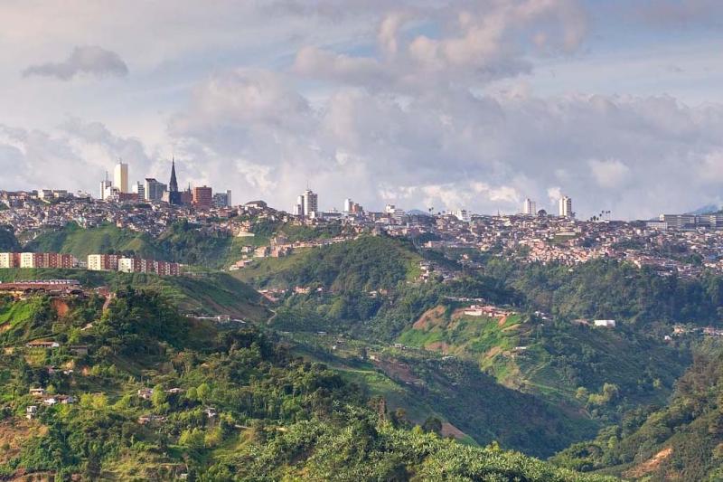 Panoramica de Manizales, Caldas, Colombia