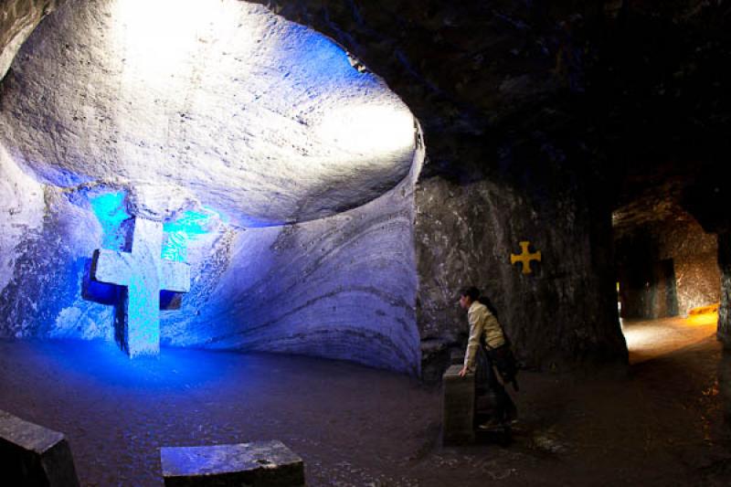 El Viacrucis, Catedral de Sal, Zipaquira, Provinci...