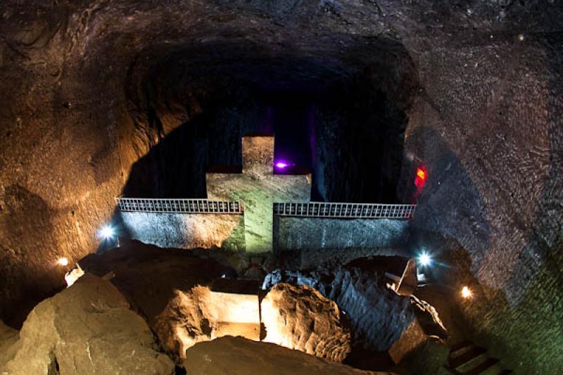 El Viacrucis, Catedral de Sal, Zipaquira, Provinci...