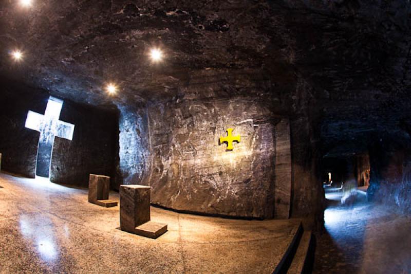 El Viacrucis, Catedral de Sal, Zipaquira, Provinci...