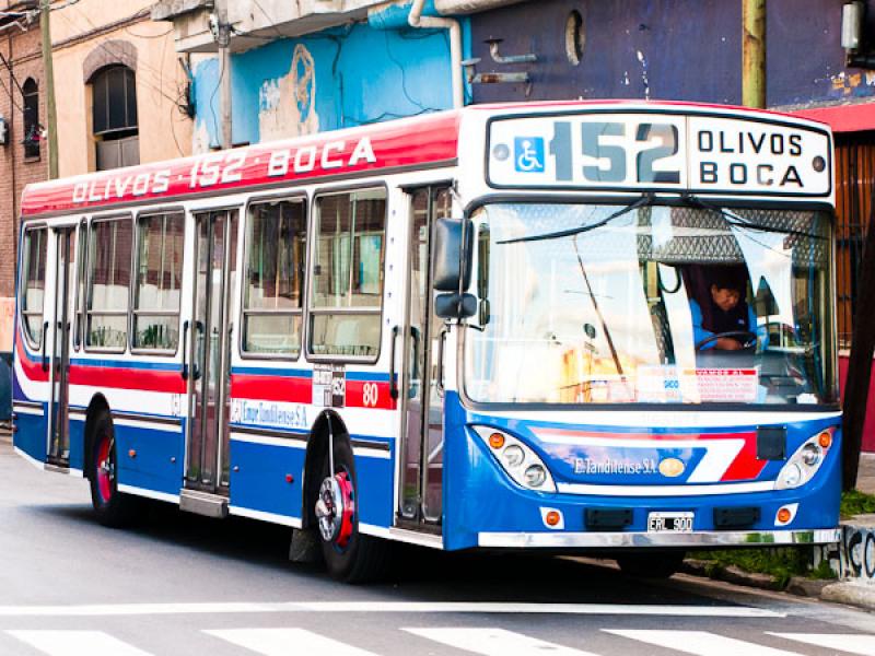 Autobus de Buenos Aires, Argentina, Sur America