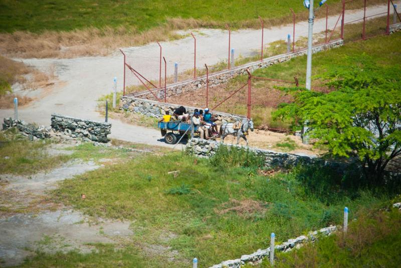 Carreta en El Rodadero, Santa Marta, Magdalena, Co...