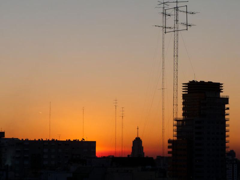 Atardecer en Buenos Aires, Argentina, Sur America