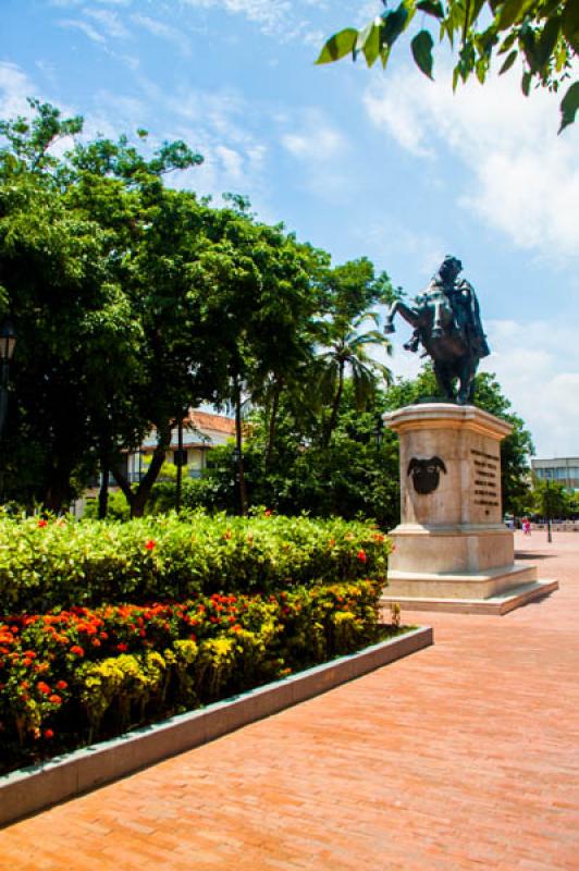 Monumento a Simon Bolivar, Santa Marta, Magdalena,...