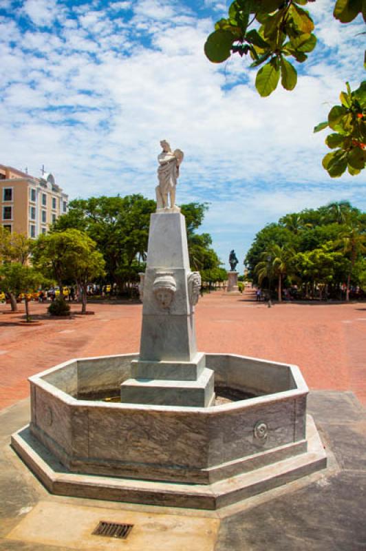 Parque Simon Bolivar, Santa Marta, Magdalena, Colo...