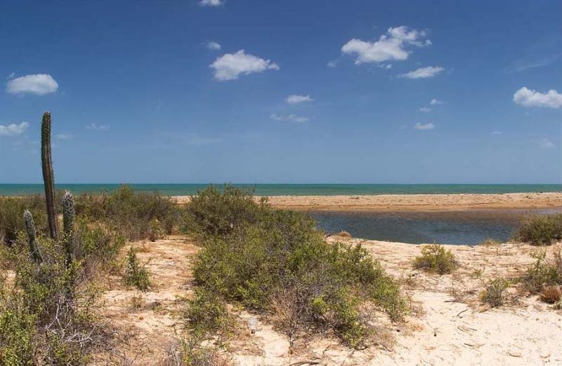 Paisaje de la Guajira, Colombia