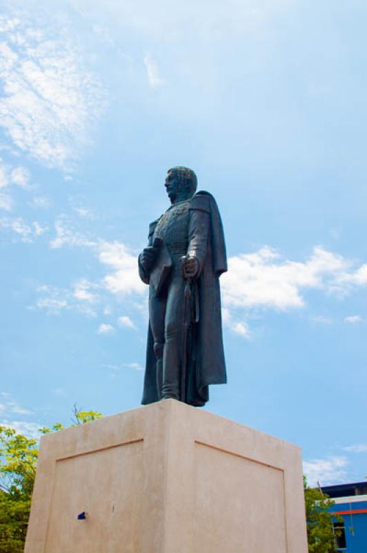 Monumento al General Santander, Parque Santander, ...