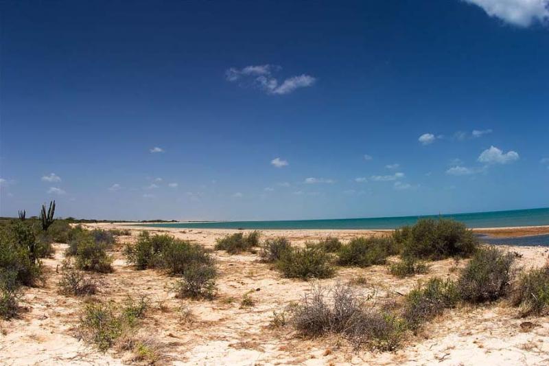 Paisaje de la Guajira, Colombia