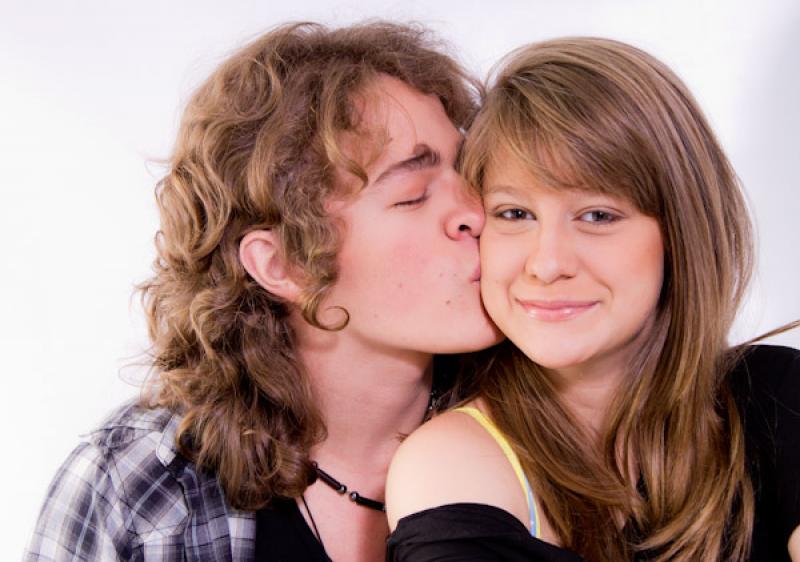 Pareja Sonriendo