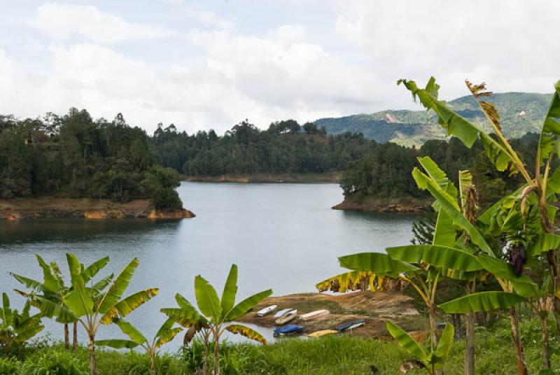 Embalse de Guatape, Guatape, Antioquia, Oriente An...