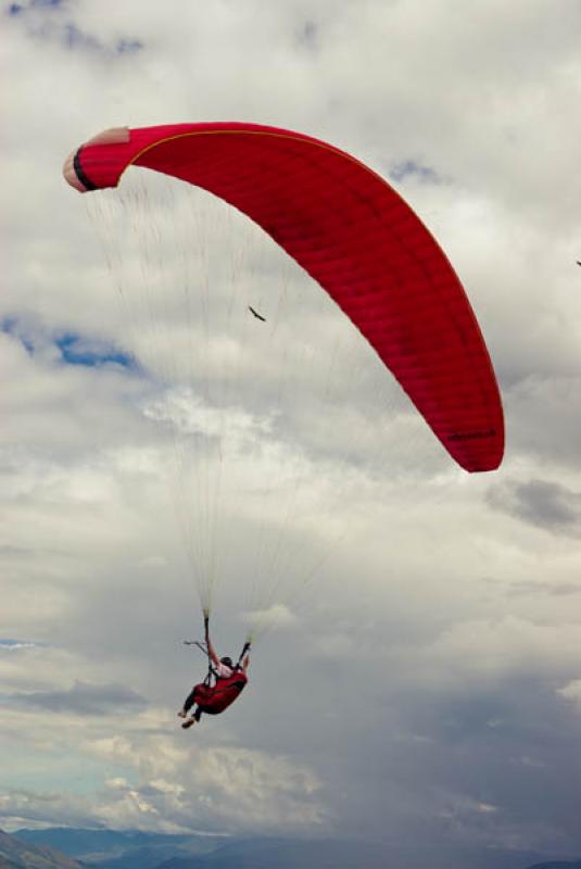 Parapente en Bello, Valle de Aburra, Medellin, Col...