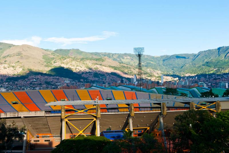 Estadio Atanasio Girardot, Valle del Aburra, Medel...