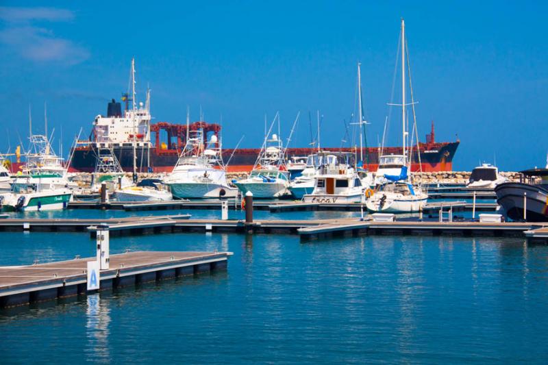 Muelle en Santa Marta, Magdalena, Colombia