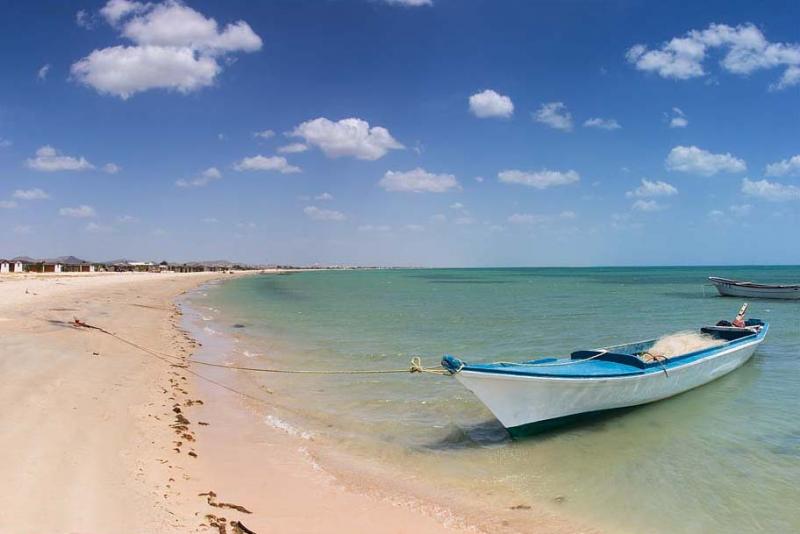 Bote en el Mar, Guajira, Colombia