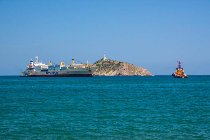 Bahia de Santa Marta, Santa Marta, Magdalena, Colo...