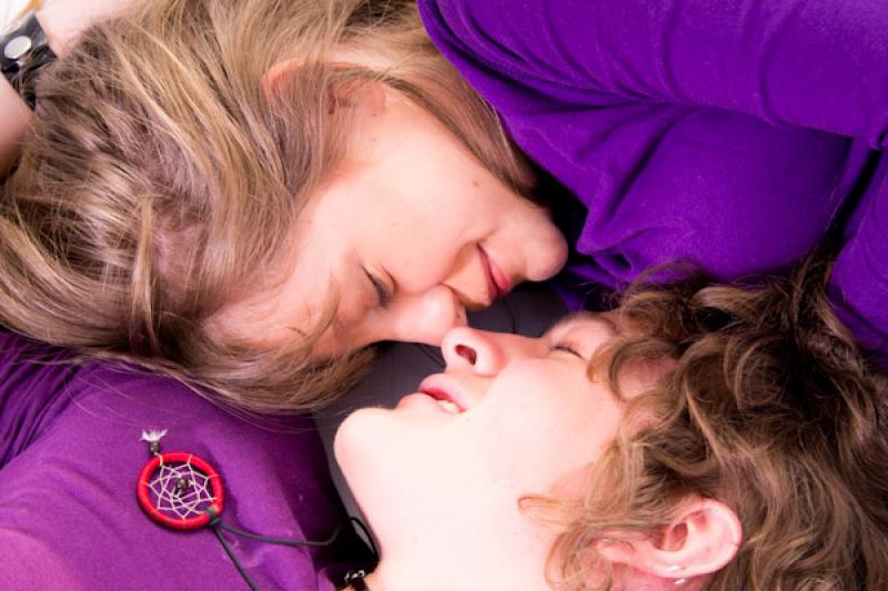 Pareja Sonriendo