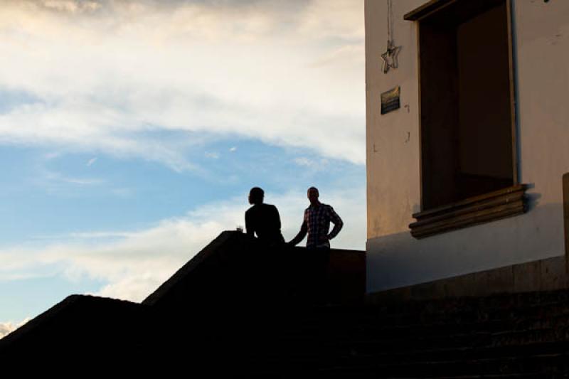 Amigos en el Santuario del Señor Caido de Monserr...