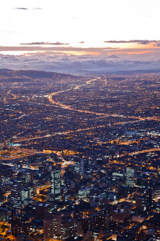 Panoramica de la Ciudad de Bogota, Cundinamarca, C...