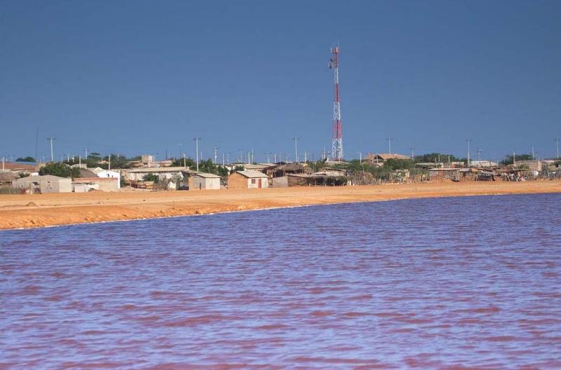 Paisaje de la Guajira, Colombia